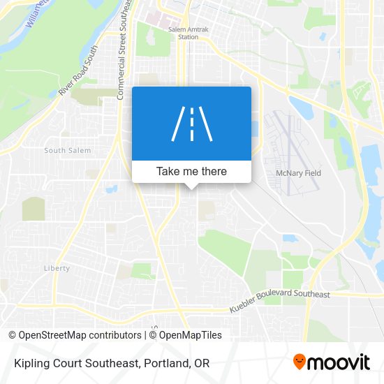 Kipling Court Southeast map