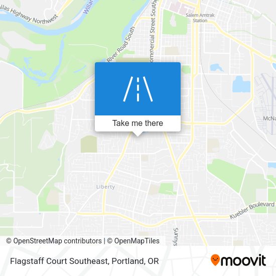 Mapa de Flagstaff Court Southeast