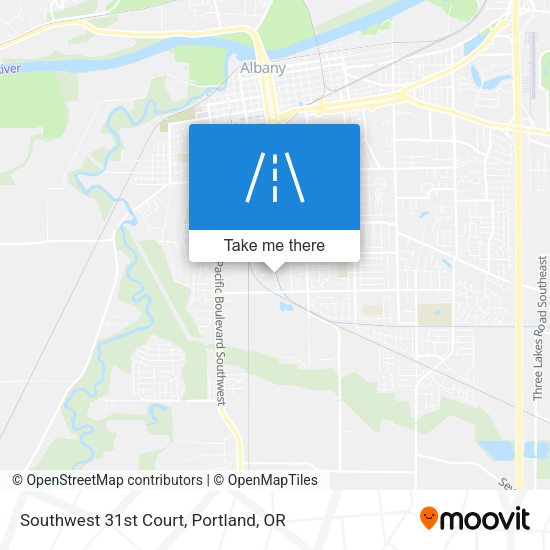 Mapa de Southwest 31st Court