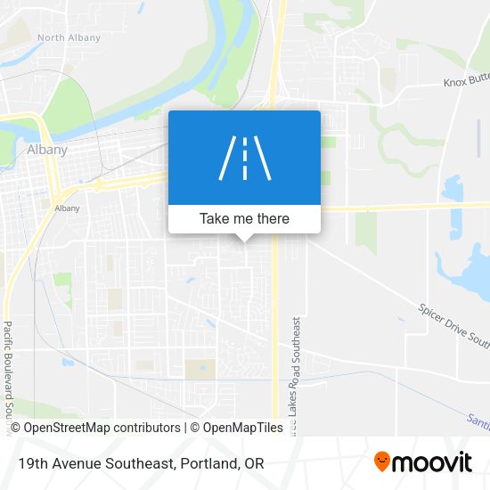 19th Avenue Southeast map