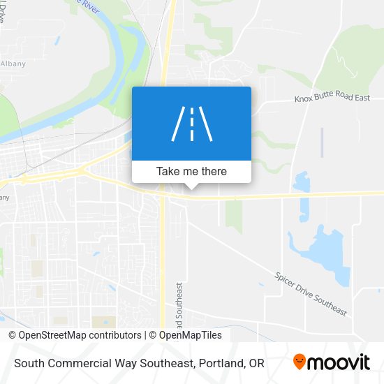 South Commercial Way Southeast map
