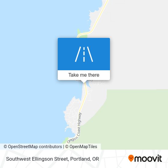 Mapa de Southwest Ellingson Street