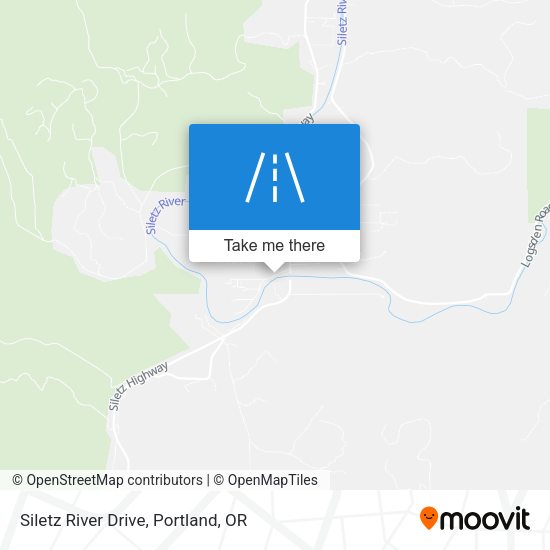 Siletz River Drive map