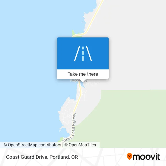 Coast Guard Drive map