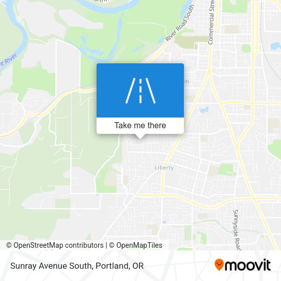 Mapa de Sunray Avenue South