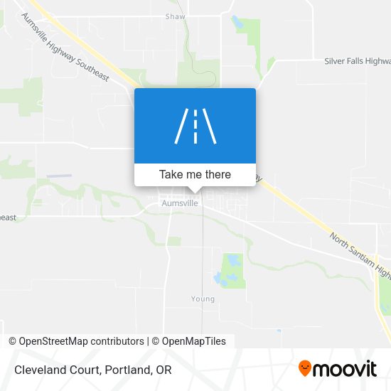Mapa de Cleveland Court