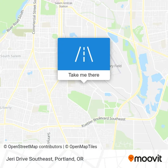 Jeri Drive Southeast map