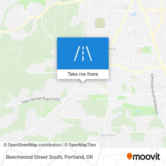 Mapa de Beechwood Street South