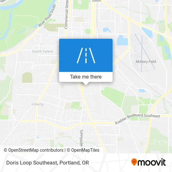 Doris Loop Southeast map