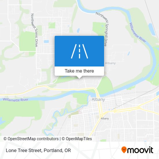 Mapa de Lone Tree Street