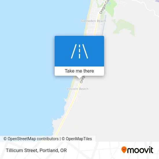 Tillicum Street map