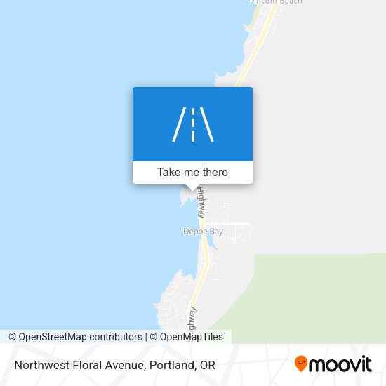 Mapa de Northwest Floral Avenue