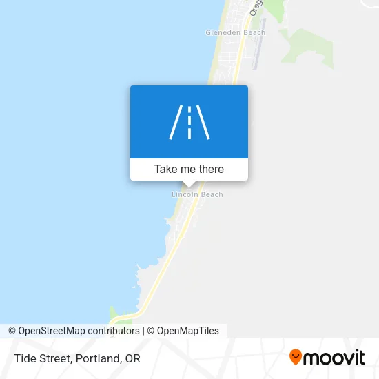 Tide Street map