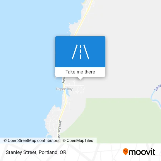 Stanley Street map
