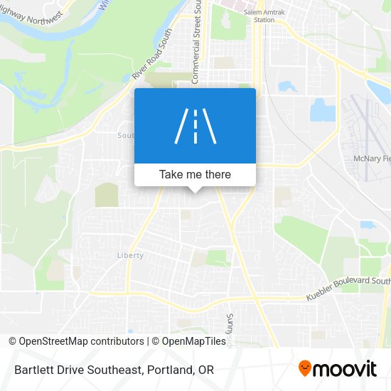 Bartlett Drive Southeast map