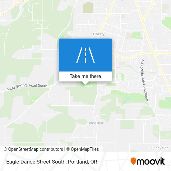 Mapa de Eagle Dance Street South