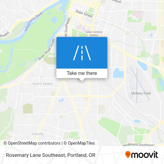 Rosemary Lane Southeast map