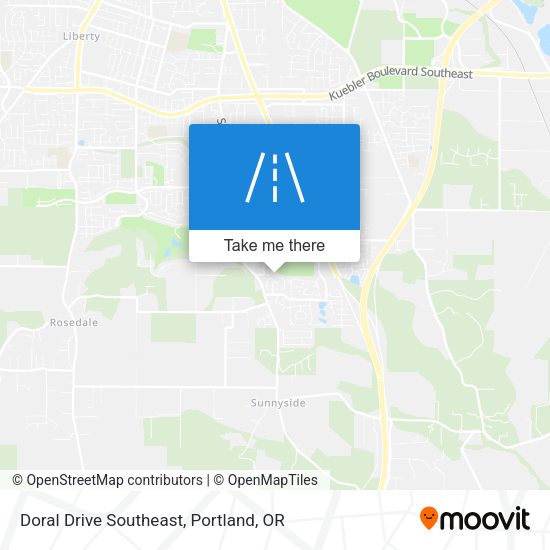 Doral Drive Southeast map