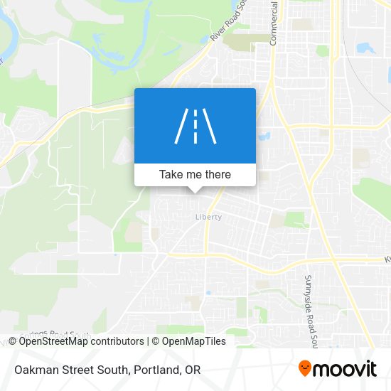 Mapa de Oakman Street South