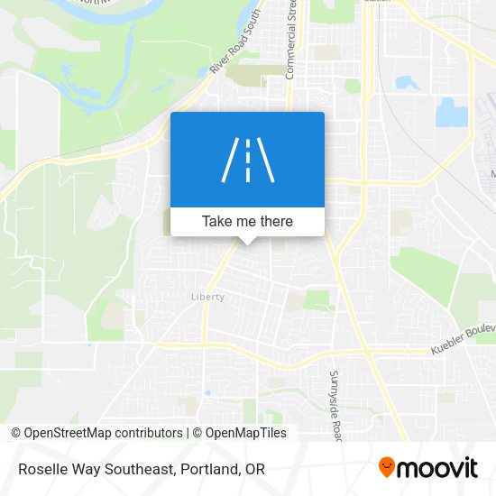 Roselle Way Southeast map