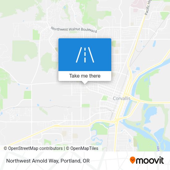 Mapa de Northwest Arnold Way