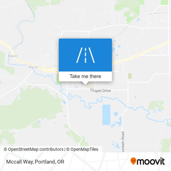 Mccall Way map