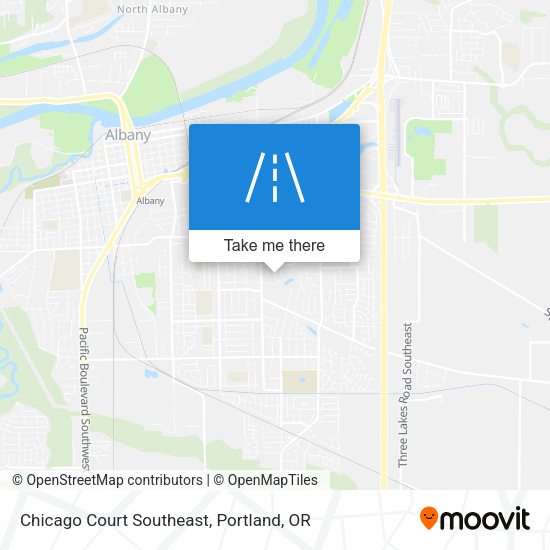 Chicago Court Southeast map