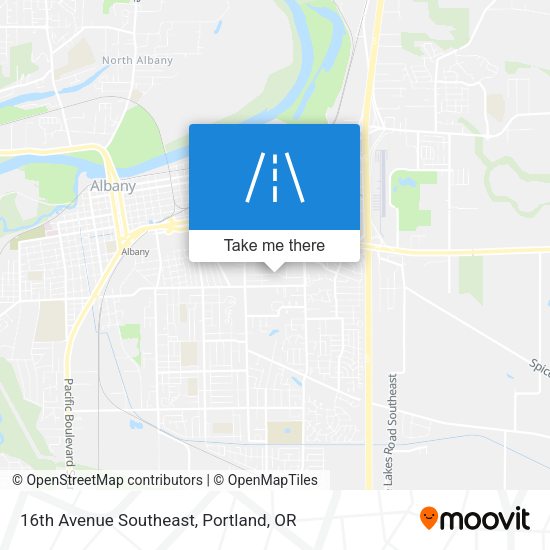 Mapa de 16th Avenue Southeast