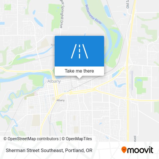 Sherman Street Southeast map