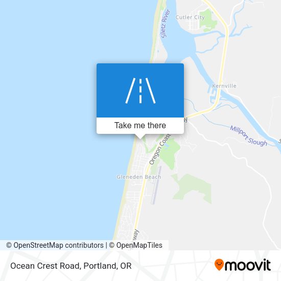 Mapa de Ocean Crest Road