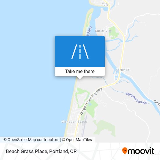 Beach Grass Place map