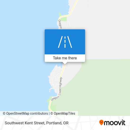 Southwest Kent Street map