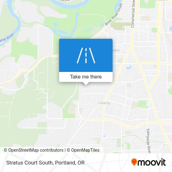 Stratus Court South map