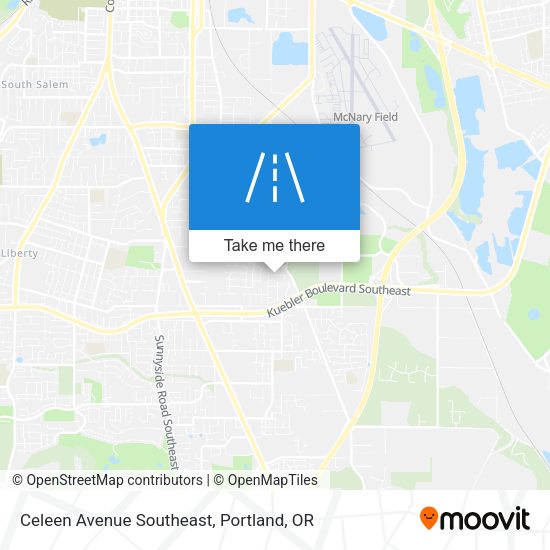Celeen Avenue Southeast map