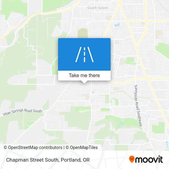 Mapa de Chapman Street South