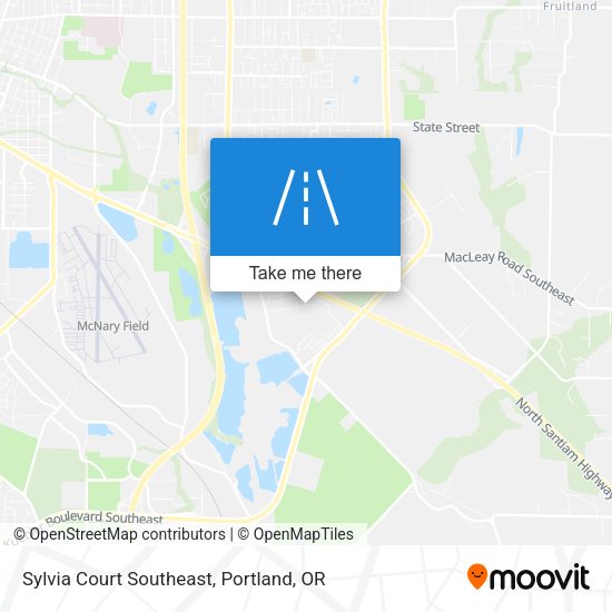 Mapa de Sylvia Court Southeast