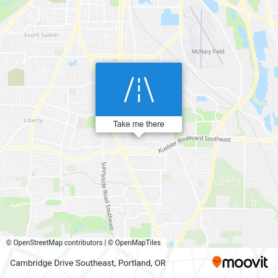 Cambridge Drive Southeast map