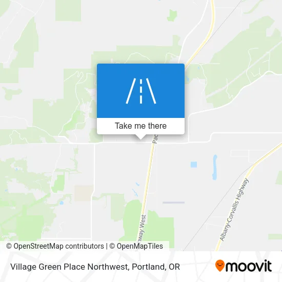 Village Green Place Northwest map