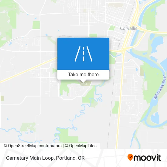 Cemetary Main Loop map