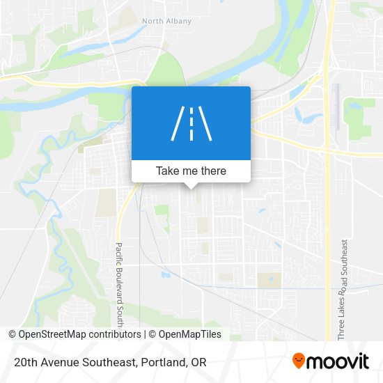 Mapa de 20th Avenue Southeast