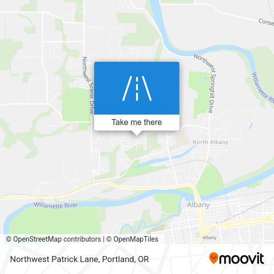 Mapa de Northwest Patrick Lane