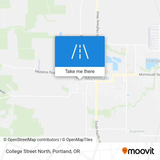 College Street North map
