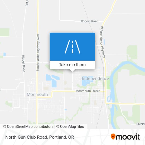 Mapa de North Gun Club Road