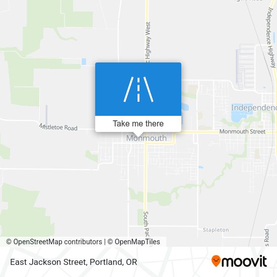 Mapa de East Jackson Street