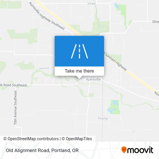 Old Alignment Road map