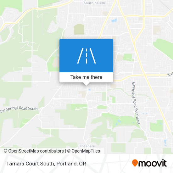 Mapa de Tamara Court South