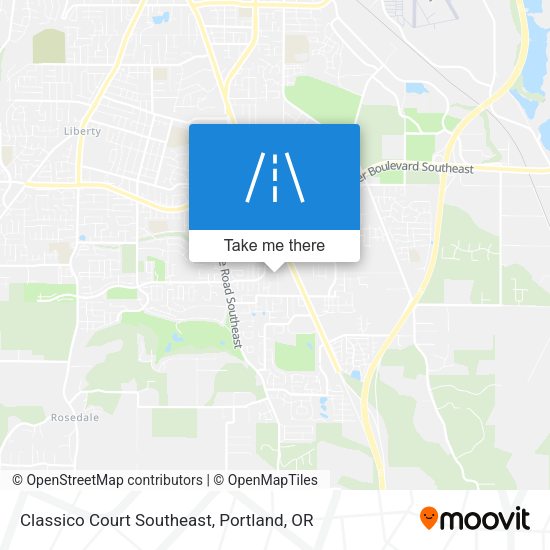 Classico Court Southeast map