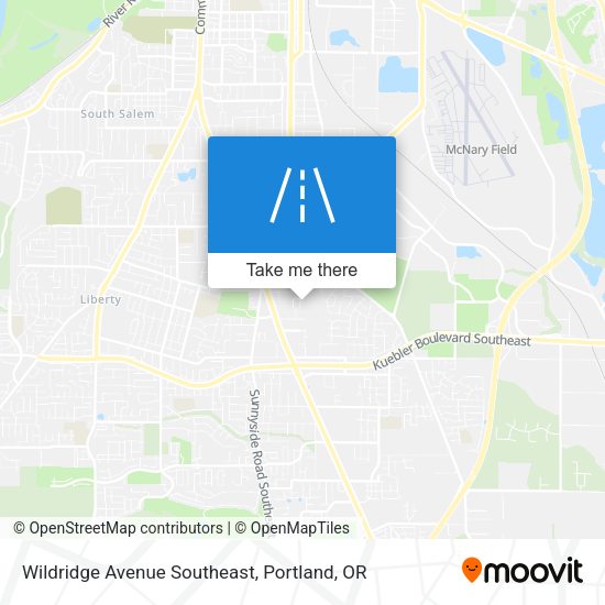 Wildridge Avenue Southeast map