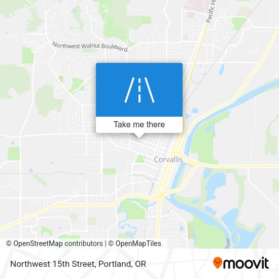 Mapa de Northwest 15th Street