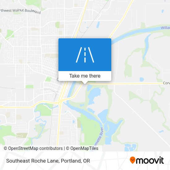 Mapa de Southeast Roche Lane